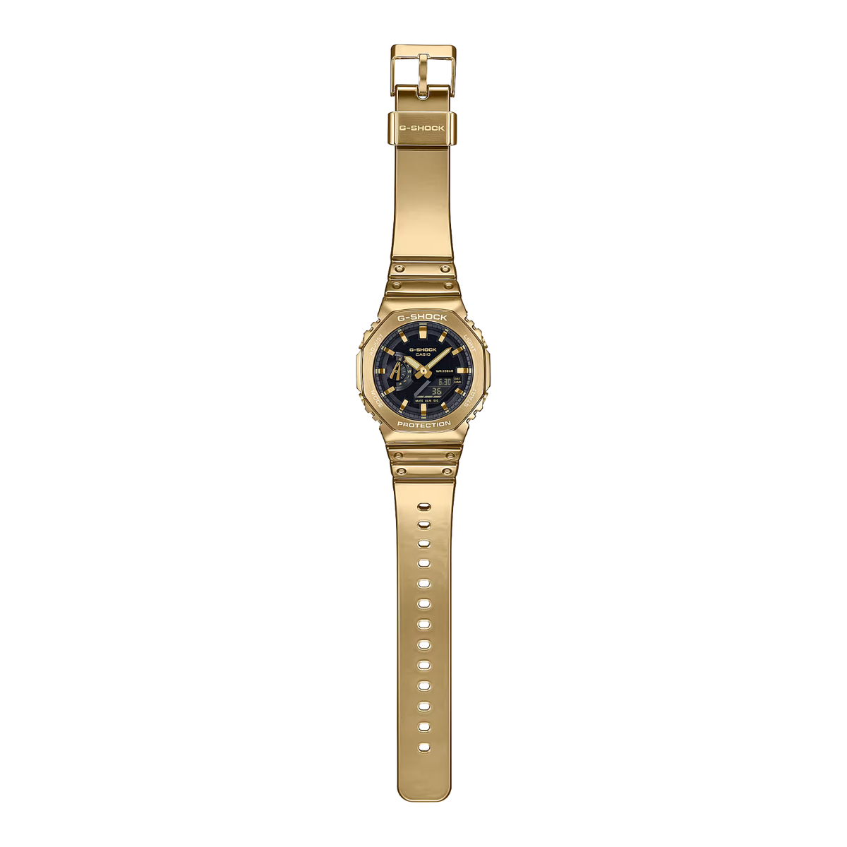 NEW Casio G-Shock G-Steel FINE METALLIC GOLD Ion-Plated Mens Watch