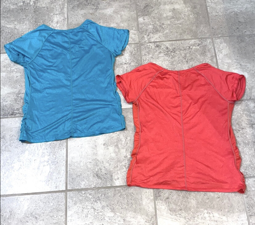 Workout Shorts Shirts Capri clothing bundle Of 8 … - image 4