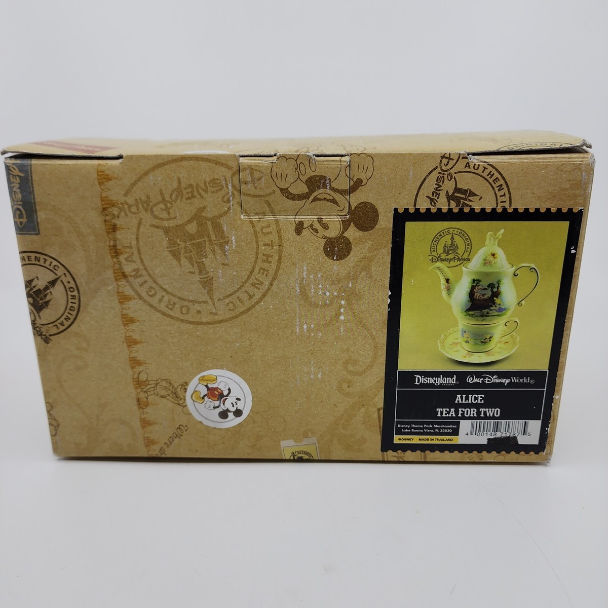 RARE RETIRED Alice Tea For Two Disneyland - Walt Disney World - IN