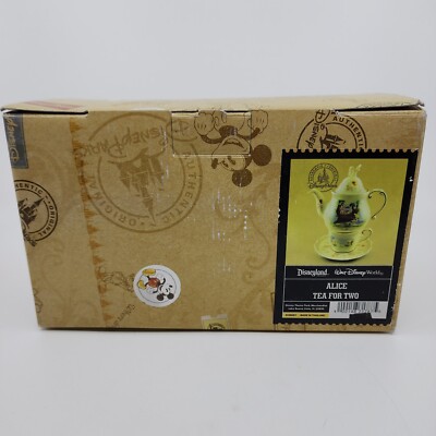 RARE RETIRED Alice Tea For Two Disneyland - Walt Disney World - IN