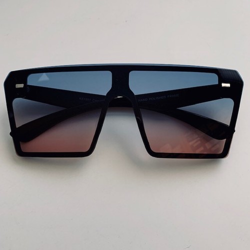 Gafas de sol grandes Iresistor Shield Aviator cuadrado plano diseñador 1897 XL - Imagen 4 de 9