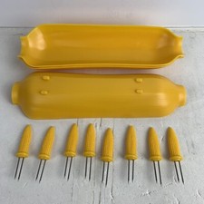 12 Piece Set Corn on the Cob Dishes Server Se...