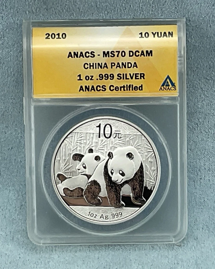 Silver MS 70 Graded 2010 Chinese Coins for sale | eBay