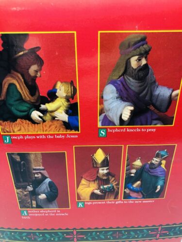 Vtg 1993 Christmas Traditions Animated Musical Nativity Matrix Industries - Picture 16 of 18