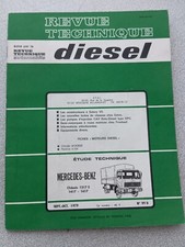 Rta Revue Technique Diesel Étude N99D N99 Mercedes-Benz 1217 1417 1617 S 1979