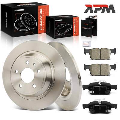Bremsscheiben + Bremsbeläge Hinten Ø302mm für Ford Mondeo V Turnier CE CD CF