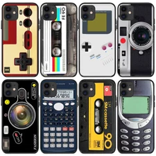 NEW Game Console Phone Case Audio Tape Cover for Iphone 15/14/13/12/11 Pro Max