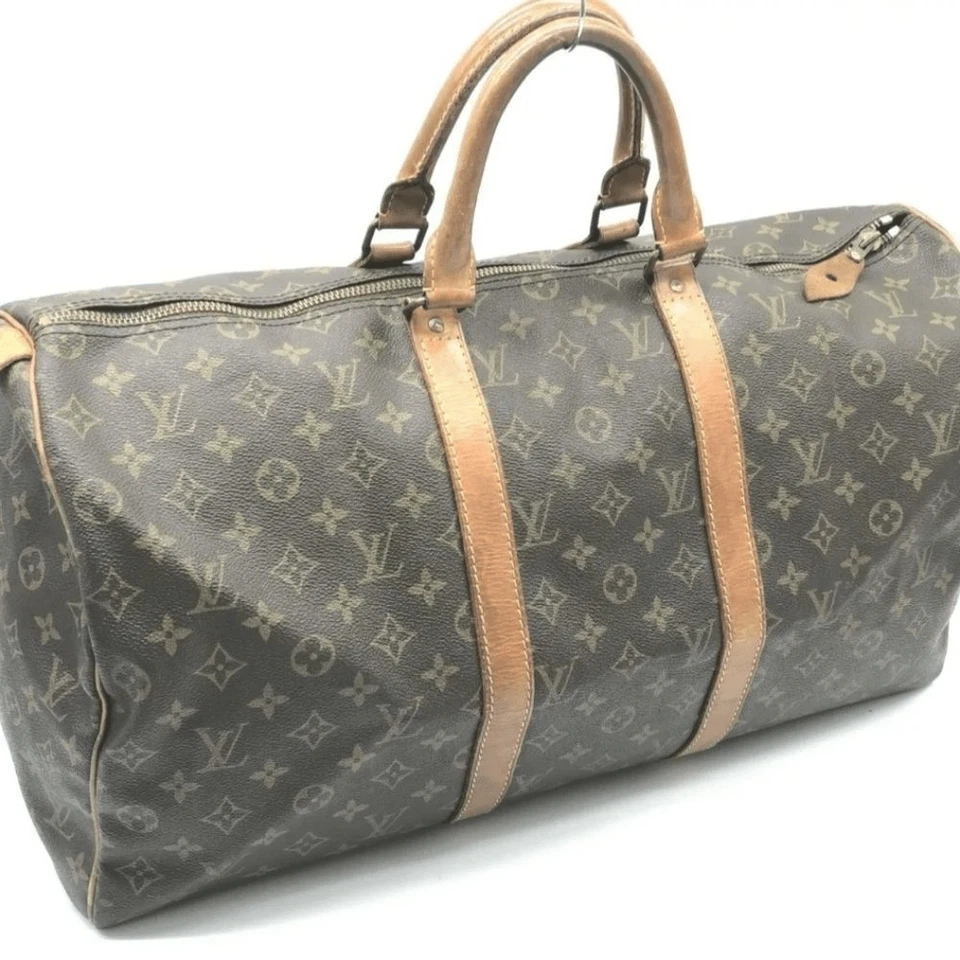 正品路易威登老花 Keepall 45 M41426 波士顿包 NS040650 — 第 2/4 张图片