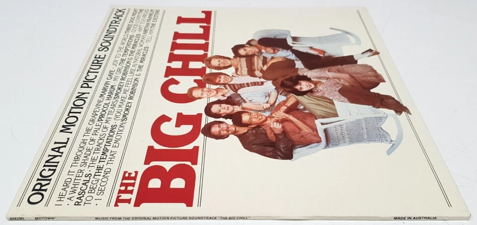 MARVIN GAYE, ARETHA FRANKLIN "The Big Chill Soundtrack" Aus Press EX+++ Vinyl LP - Image 4 of 4