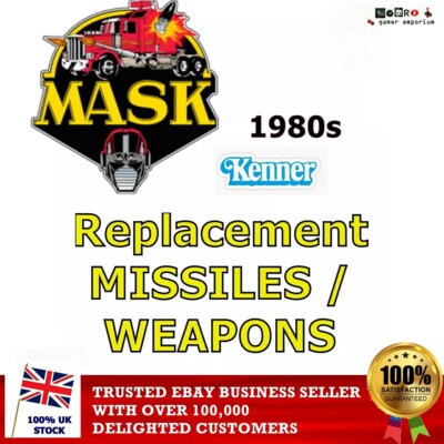 Kenner Mask 80er Jahre - Ersatzraketen / Waffen riesige Auswahl an Ersatzteilen M.A.S.K