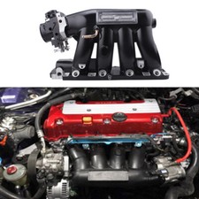Base Intake Manifold With Throttle Body For 06-11 Si K20 Z3 04-08 Tsx