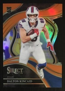 2023 Panini Select Orange Die Cut Club Level #281 Dalton Kincaid RC ROOKIE /399