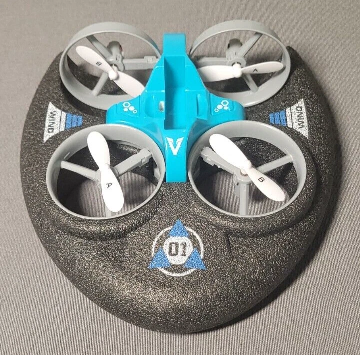 Blue Black X-Wind 3 In 1 2.4G Air Ground Water Aircraft Helicopter Drone - Image 3 of 4