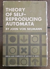 Rare 1st edition Theory of Self Reproducing Automata with Dust Jacket