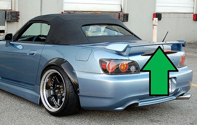 New Painted Custom Spoiler Fits Honda S00 00 09 Any Color Ebay