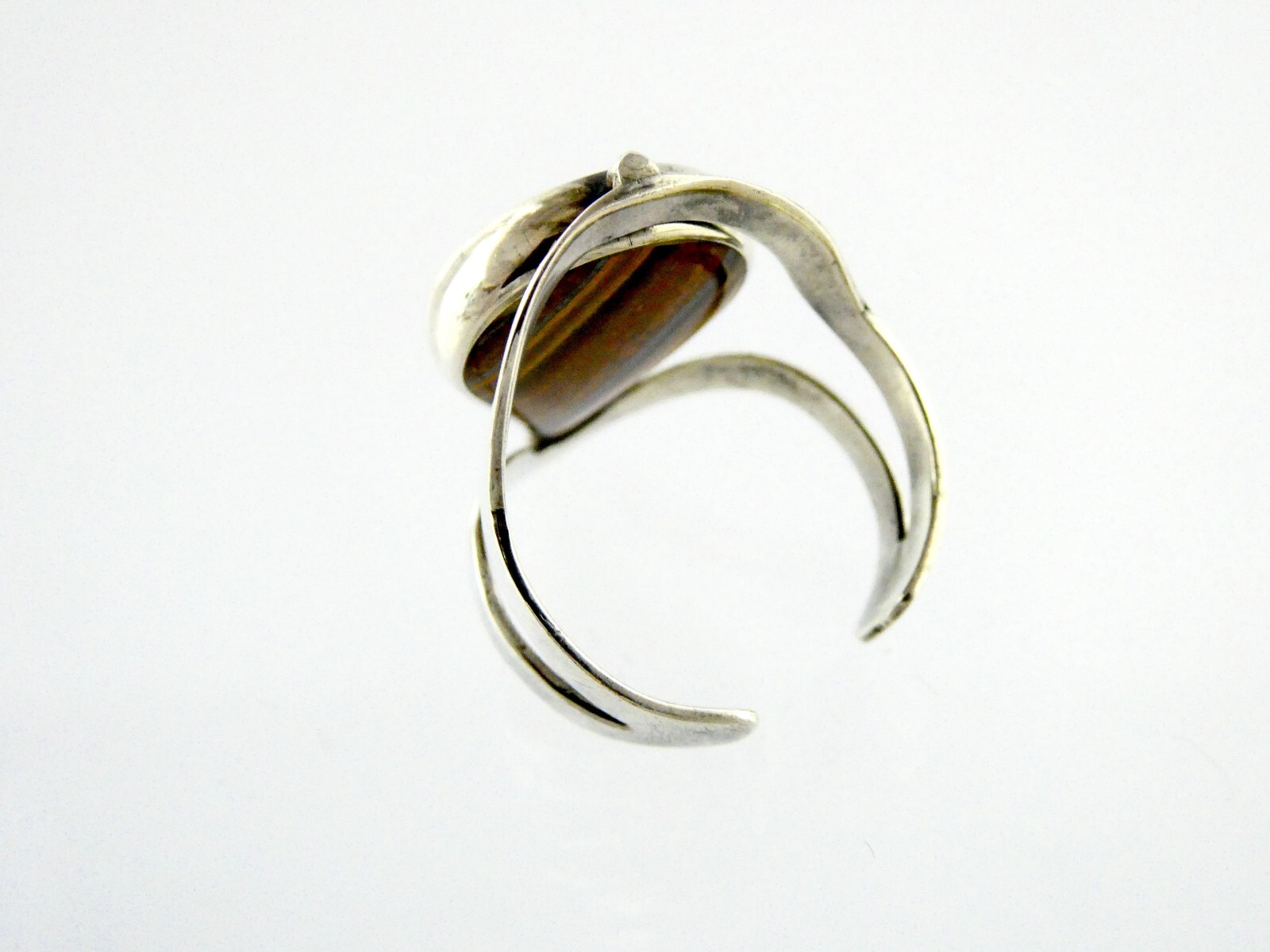 Sterling Silver Flat Cab Double Sided Turquoise a… - image 6