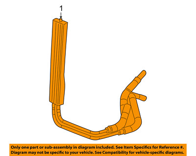 GM OEM-Power Steering Oil Cooler 15275714