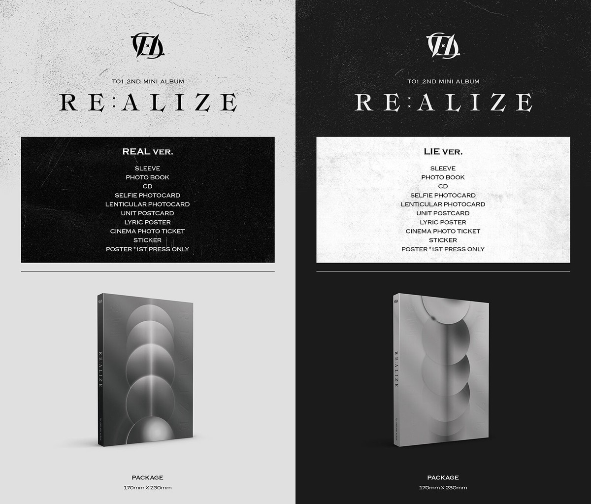 to1 RE:ALIZE realize ウンギ ポラロイド 【公式通販】