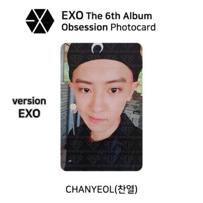 EXO 6th Album OBSESSION Official Photocard CHANYEOL | eBay