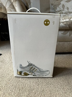RARE Adidas 1.1 Intelligence Metallic Silver Electric Green 10 Running  Shoes | eBay UK