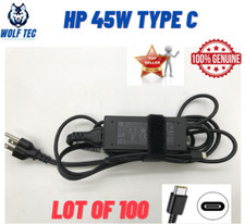100X HP L42206-003 L43407-001 L64297-004 934739-850 USB-C Charger AC Adapter 45W