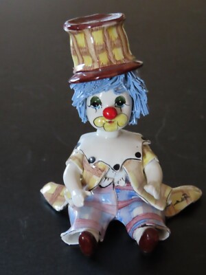 Zampiva ''Clown Children with Top Hat''  Spaghetti Hair  6'' #251203 - With Box