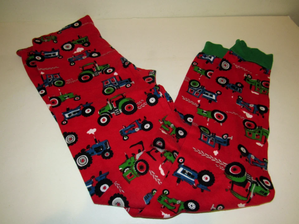 Conjunto de pijama Hatley Canada para niños Field of Dreams talla 10 pantalones manga larga algodón Foto 2 de 3