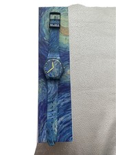 Swatch Watch MoMA The Starry Night by Vincent Van Gogh SUOZ335 - Crivelli  Shopping