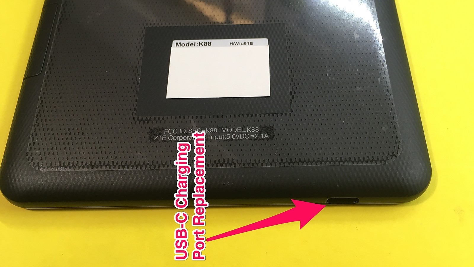 REPAIR SERVICE for ZTE K88 Tablet Charger Charging Port Replacement eBay