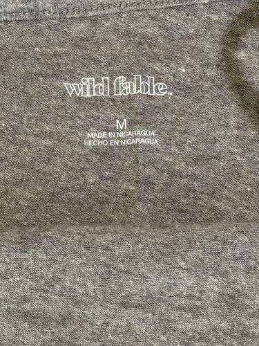Wild Fable Gray Straight Neckline Summer Cropped Cami Size Medium New - Picture 6 of 7