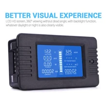 100A LCD Display Digital Current Multimeter Voltmeter for Car Rv Solar System