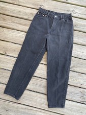 Levis 550 Relaxed Fit Tapered Leg Women  s Denim High Waisted Mom Jeans  Size 12