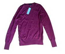 Ann Taylor Maroon Purple Size XXS Women Sweater Crew Neck