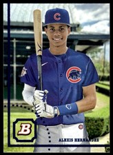 2022 Bowman Heritage #BHP-82 Alexis Hernandez Prospects Chicago Cubs Baseball