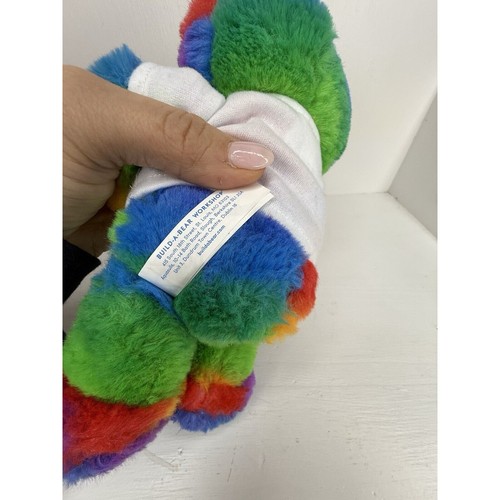 Peluche Build-A-Bear Buddies Rana Arcobaleno "Hoppy Pride" Mini Small - Foto 5 di 7