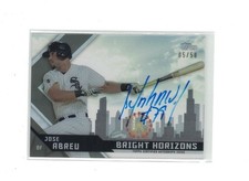 Jose Abreu 2015 Topps Bright Horizons Auto Autograph 5/50