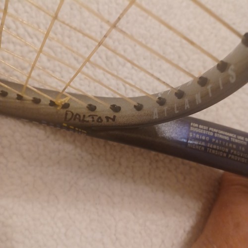 HEAD 660 Atlantis Tennis Racket With Case 4.5” Grip Austria Purple Black Green - Picture 12 of 16