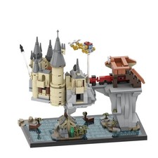Hogwarts Castle MOC Building Blocks Set 920 PCS Magic School DIY Model Kit