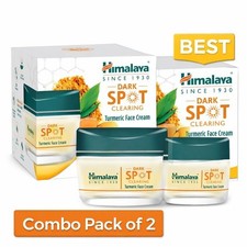 Himalaya Dark Spot Clearing Turmeric Face Cream 50g x 2  Herbal Skincare Combo
