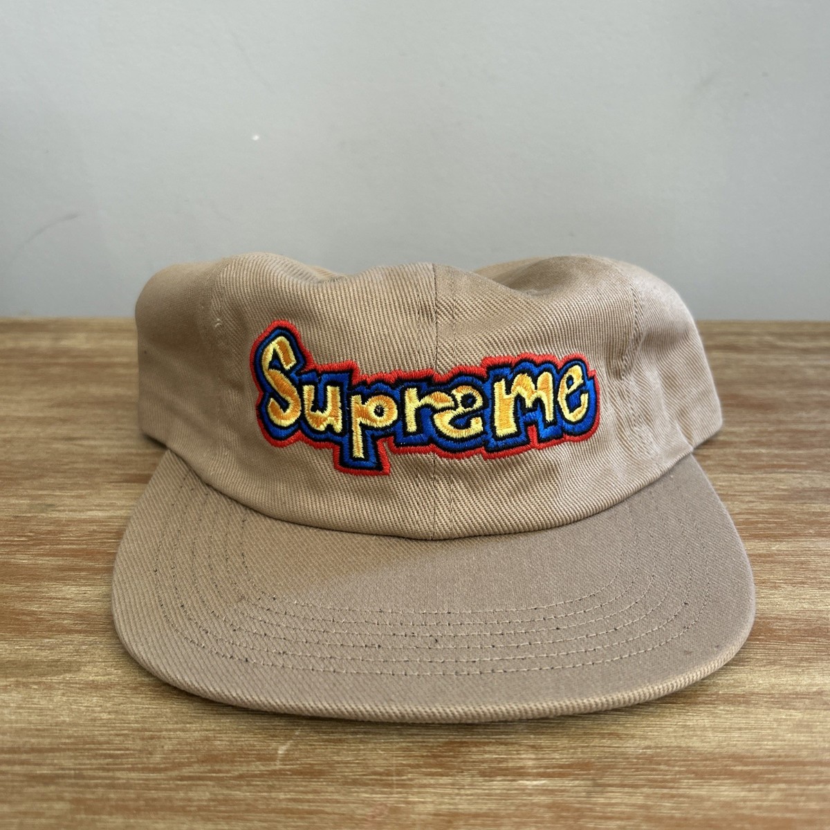 帽子 Supreme gonz 6 panel cap brown Buy Supreme Pigment Coated 2-Tone S Logo 6-Panel 'Brown' - FW25H21