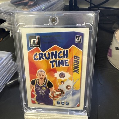 2025 Panini Donruss WNBA - Crunch Time Cameron Brink #17 Press Proof