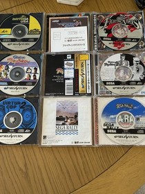SEGA SATURN Huge Console  bundle + 10 Awesome Games NTSC-J Japanese