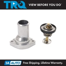TRQ Thermostat with Housing Assembly Fits Chevrolet Pontiac Saturn