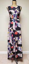 (NEW) Muse Geometric Maxi Dress