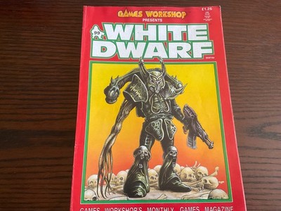 White Dwarf Magazine Vintage Rare Classic Role-Play monthly OOP No 99 Mar 1988