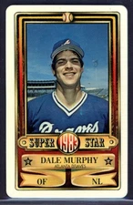 DALE MURPHY ~ 1983 Perma-Graphic Baseball Credit Cards #9 (Atlanta Braves)