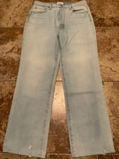 PISTOLA HIGH RISE STRAIGHT LEG LIGHT WASH JEA...