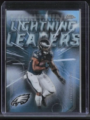 2025 Topps Chrome Saquon Barkley Base (RAW)
