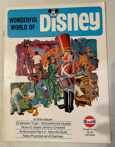 Wonderful World of Disney magazine by GULF, 1970 Volume II, No. 2