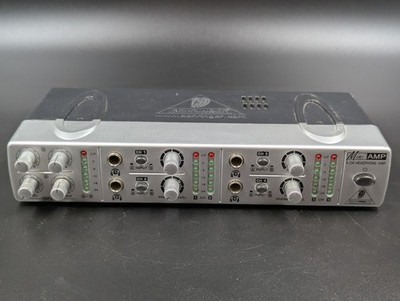 Behringer AMP800 Stereo-Kopfhörerverstärker Silber - Ungetestet